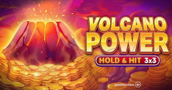 Spinomenal Launches Volcano Power – Hold & Hit 3×3 Slot